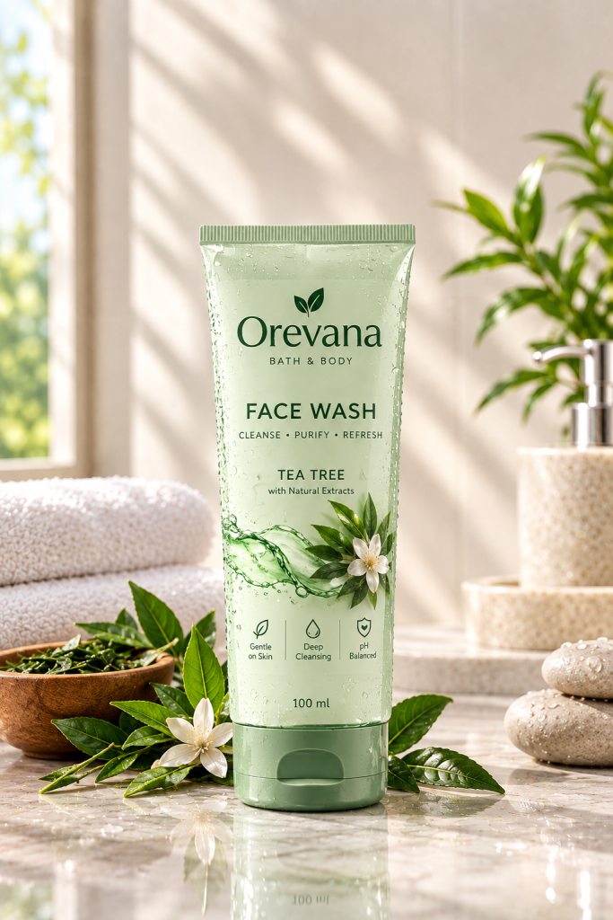 OREVANA Tea Tree Face Wash – 100 ml