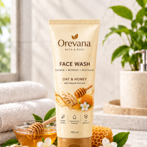 OREVANA Oat & Honey Face Wash – 100 ml