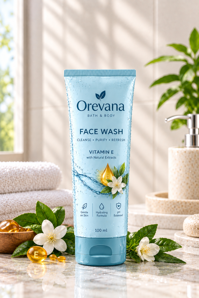 OREVANA Vitamin E Face Wash – 100 ml